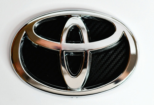 Emblema Toyota 13cm X 9cm Insignia Logotipo Adhesivo Cromado Foto 3
