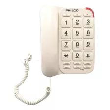 Teléfono Fijo Teclas Grandes Philco Senior Phone Red Fija 