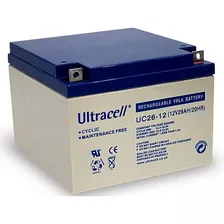 Bateria 12v-26 Ah Ultracell Ciclo Profundo