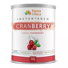 Bebida De Cranberry Em Pó Instantâneo 200g