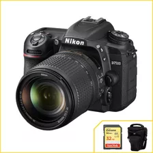 Câmera Nikon D7500 4k Com 18-140mm F/3.5-5.6g Ed Vr