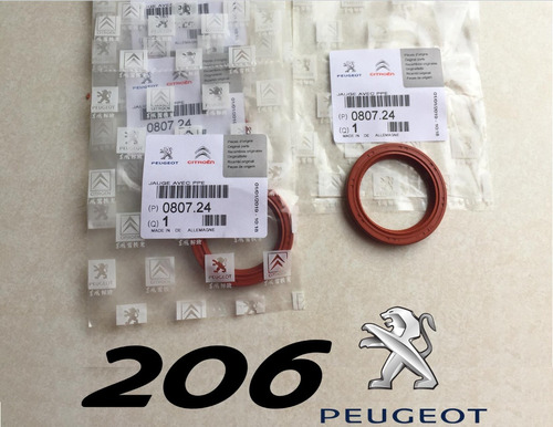 Set 2 Retenes De Levas Peugeot 301 / 1.6 Gasolina Original Foto 3