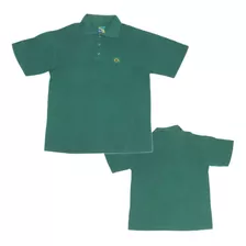 Camiseta Camisa Pólo Brasil Bordada Excelente Qualidade 