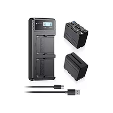 Batería Sony Np-f970 Cargador Rápido Dual Usb Powerextra
