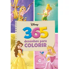 Livrinho 365 Desenhos Para Colorir Princesas Disney