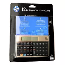 Calculadora Financeira Hp 12c Engenharia Contas 130 Funções Cor Dourado