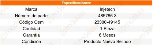 Filtro Combustible Samurai 4cil 1.3l 90_95 Injetech 8344393 Foto 2