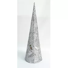 Arbol Navidad Alambre Color Plata 80 Cm #30746 - Sheshu