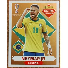 Figurita Qatar 2022 Extra Sticker Legend - Neymar Bronce