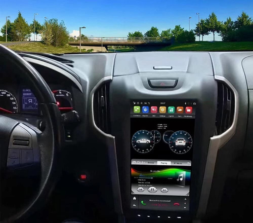 Chevrolet S10 Colorado Tesla Android Gps Touch Carplay Radio Foto 10