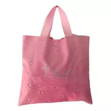 Bolsa Afelpada Para Ballet Color Rosada