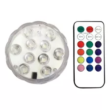 Luminária Led Submersível Piscina/aquário Rgb 1.5v