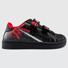 Zapatillas Niños Spider Man Hombre Araña Original Cosidas