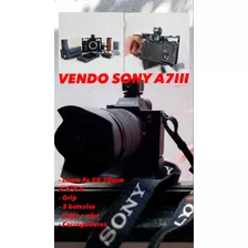 Câmera Sony A7iii Usada