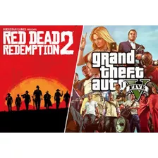 Jogos De Pc Kit Gta 5 + Red Dead 2 Original Digital