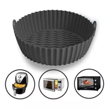 Forro De Silicone Para Air Fryer Reutilizável Protetor