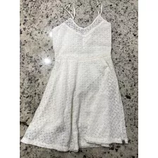 Vestido Blanco John L. Cook Talle 40