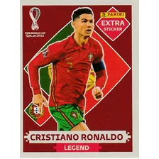 Extra Sticker Cristiano Ronaldo Panini Mundial Qatar 2022