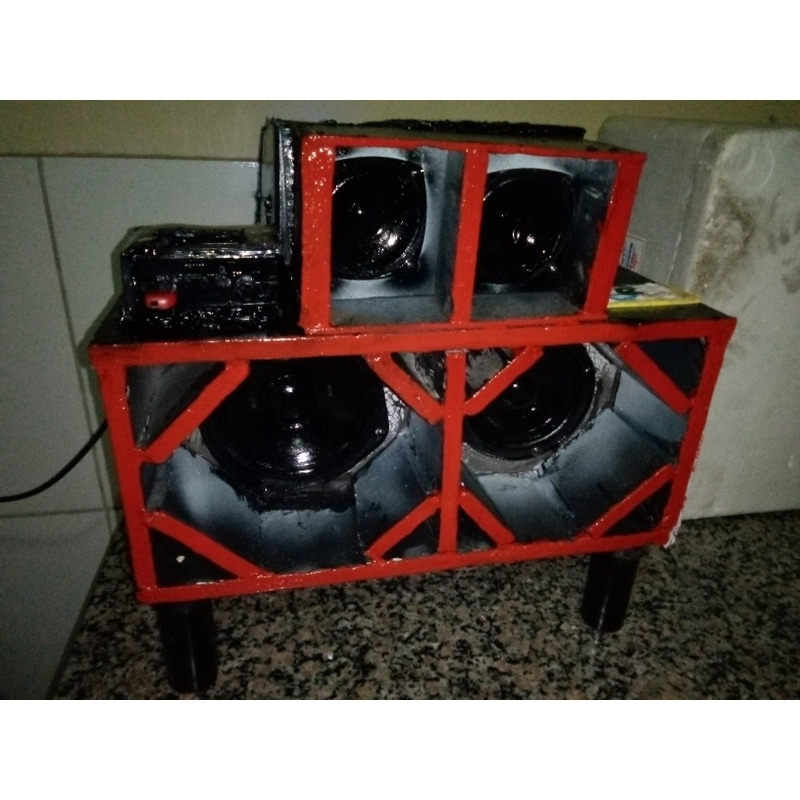 10 Alto Falante 2x5 Mini Paredão Mini Line Array Full Range