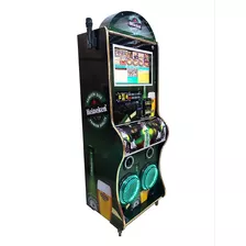 Maquina De Musica Jukebox Karaoke Com Noteiro E Moedeiro 19p