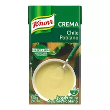 Crema Knorr Chile Poblano 500ml