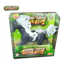 Cavalo De Brinquedo Animais Selvagens Preto Zoop Toys