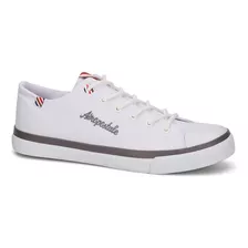 Tenis Formal Q69182pr Suave Aeropostale Sin Tacon Blanco