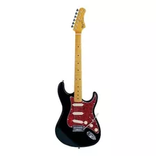 Guitarra Elétrica Tagima Tw Series Tg-530 Stratocaster De Tília Black Com Diapasão De Bordo