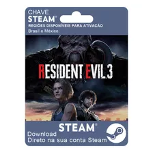 Resident Evil 3 Remake Pc Key Steam