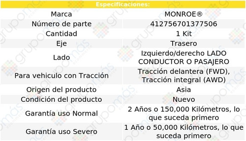 1 Kit Mangueras Amort Aire Izq/der Tras Silhouette 97-04 Foto 2