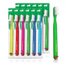 Gum 409pc Cepillo De Dientes Clásico Con Punta De Goma, Cabe