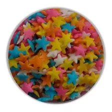 Confeti Comestible Estrellas Sprinkle Dulces Pasteleria 