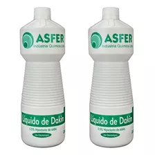 Kit 2 Unid. Líquido De Dakin 1000 Ml