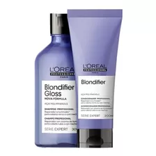 Kit Loreal Blondifier Gloss Shampoo 300mls + Condicionador 200mls
