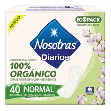 Protectores Diarios Nosotras Organico Normal X 40und