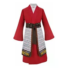 Ugoccam Heroine Mulan Traje Adulto/niños Halloween Cosplay V