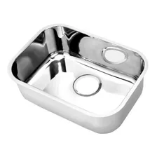 Cuba Inox Para Cozinha Docol Invicta 47x32x18 Alto Brilho Cor Aço Inox