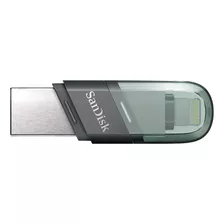 Pendrive Sandisk Ixpand 32gb Para iPhone / iPad Usb 3.1 Color Negro/plateado