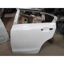 Porta Traseira Esquerda Honda Civic Lxs 2013 14 Branco Dl11