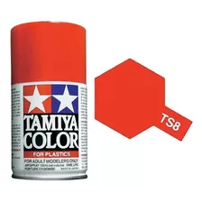 Tinta Spray Ts-8 Vermelho Italiano Tamiya