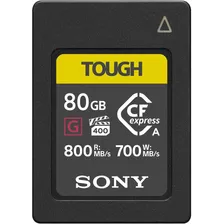 Tarjeta De Memoria Sony Cea-g80t Cfexpress Tipo A De 80 Gb