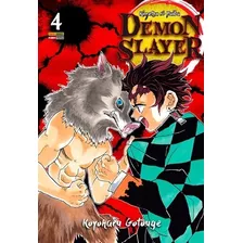 Livro Demon Slayer: Kimetsu No Yaiba - 4 