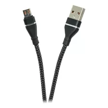 Micro Cabo Carregador Benoá Usb Trançado 1 Metro 2.4a