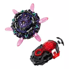 Beyblade Lucius Lucifer Mobius B169 Com Lançador Beibleide Cor Roxo,preto,rosa