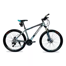 Bicicleta 27.5 Hidráulica De Aluminio Montañera - Nuevas Color Negro/verde Tamaño Del Cuadro M