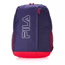 Mochila Masculina E Feminina Outline Cor Azul-marinho E Vermelho 18l Fila