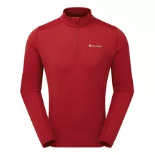 Primera Capa Antibacterial Hombre Dart Zip Neck Montane