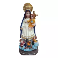 Imagem De Nossa Senhora Dos Navegantes 15cm Resina 