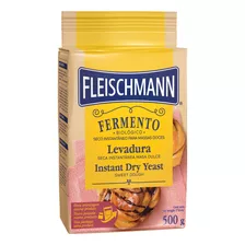 Fermento Biológico Seco Instantâneo Fleischmann Pacote 500g