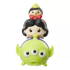 Paquete De 3 Figuras Tsum Tsum Alien Blanca Nieves Picnocho